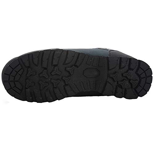 YAER Hombre Botas De Senderismo, Trekking A Prueba De Agua Zapatos Al Aire Libre Amarillo EU43