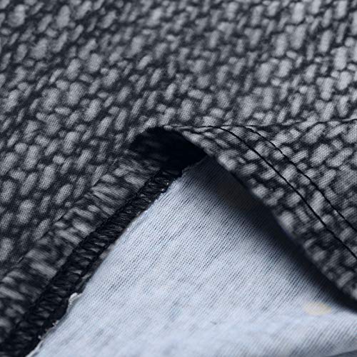 YANFANG Blusa De AlgodóN Manga Larga con Cuello En V Y Estampado Gato para Mujer Sudaderas sin Capucha Bloque Color Camiseta TúNica SuéTer CordóN Tops Bolsillo