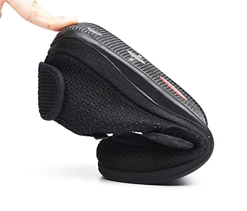 YISHIO Los Zapatos ortopédicos for la Diabetes Mujeres de los Hombres Hallux valgus Zapatillas Edema Ultra-Ancha Ajustables facilitar el Las Personas Edad Avanzada con Fascitis Plantar Unisex