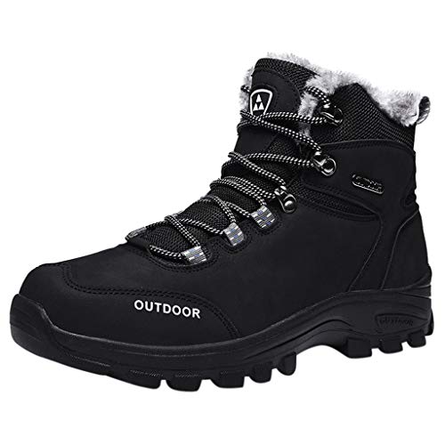 Yivise Zapatos de Malla para Hombre Zapatos Deportivos de Ocio Senderismo Zapatos de Verano Transpirables al Aire Libre(Negro, 43 EU)