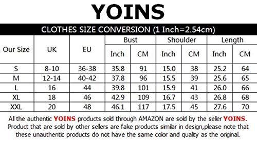 YOINS Blusa de manga larga con cuello en V para mujer, estilo casual, sexy, con mangas de farol, para fiestas de club