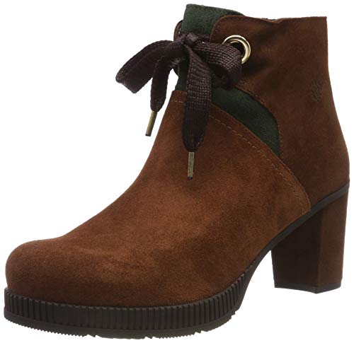 YOKONO Agata, Botines Mujer, Marrón (Marrón 002), 37 EU