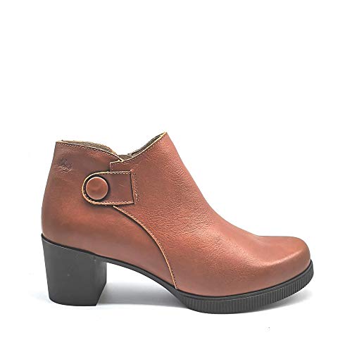 YOKONO - Botas tacón Casual - Cuero para: Mujer Color: Ciervo Cuero Talla: 40