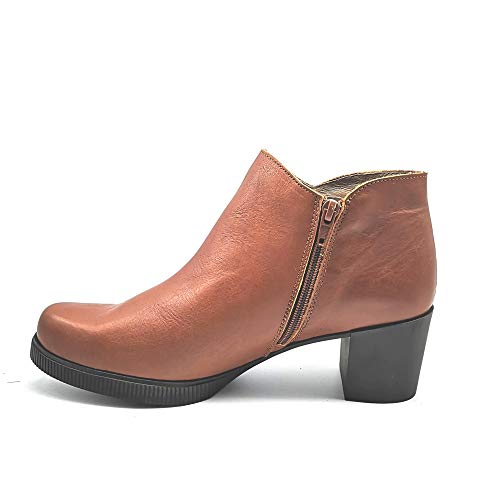YOKONO - Botas tacón Casual - Cuero para: Mujer Color: Ciervo Cuero Talla: 40