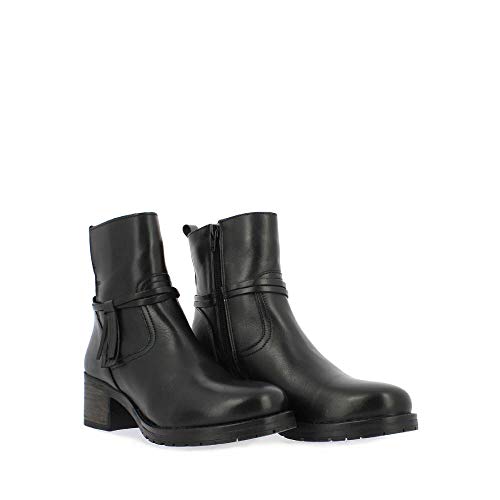 YOKONO - Botines con Tacon para Mujer Color: Negro Talla: 37