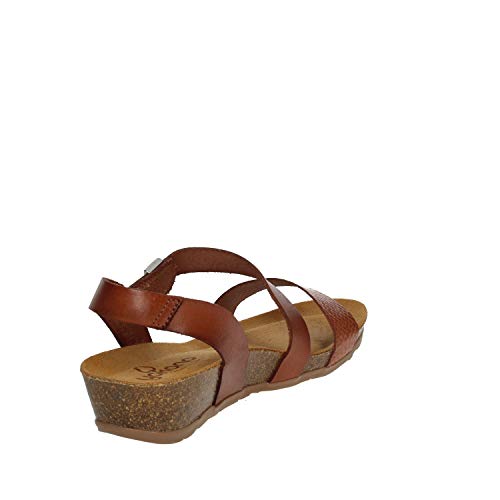 YOKONO CAPRI-042 Sandalias Baja Piel Mujer Sandalias Nuez 40