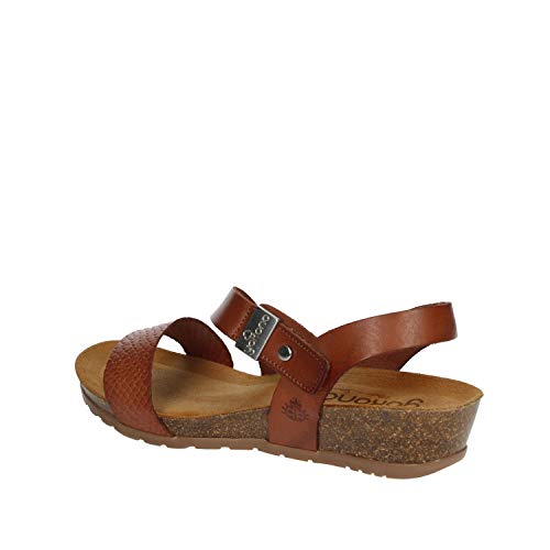YOKONO CAPRI-042 Sandalias Baja Piel Mujer Sandalias Nuez 40