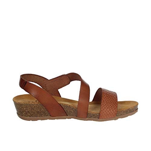 YOKONO CAPRI-042 Sandalias Baja Piel Mujer Sandalias Nuez 41