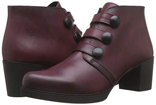 YOKONO Dana, Botines para Mujer, Rojo (Burdeos 005), 41 EU