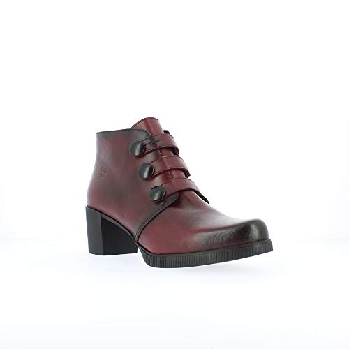 YOKONO Dana, Botines para Mujer, Rojo (Burdeos 005), 41 EU