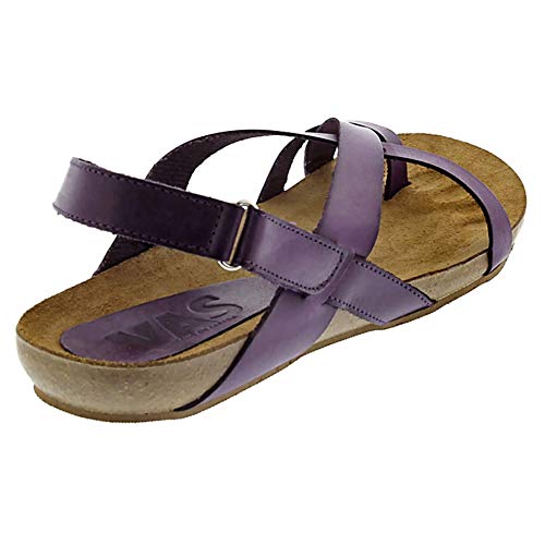 YOKONO IBIZA-718 Sandalia Dedo Mujer (Morado, 39)