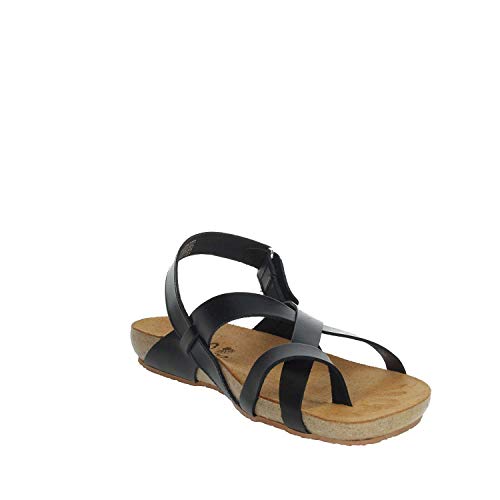 YOKONO Ibiza 718 Vaquetilla, Chanclas Mujer, Negro (Negro 004), 37 EU