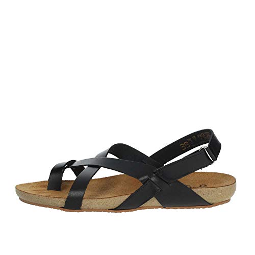 YOKONO Ibiza 718 Vaquetilla, Chanclas Mujer, Negro (Negro 004), 37 EU