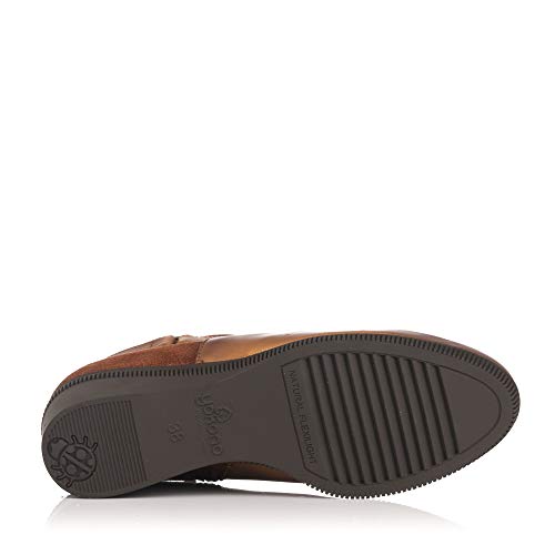 YOKONO Loira, Botines Mujer, Marrón (Marrón 002), 38 EU