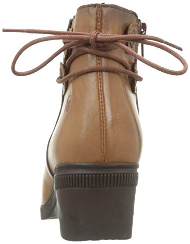 YOKONO Loira, Botines Mujer, Rojo (Burdeos 005), 38 EU