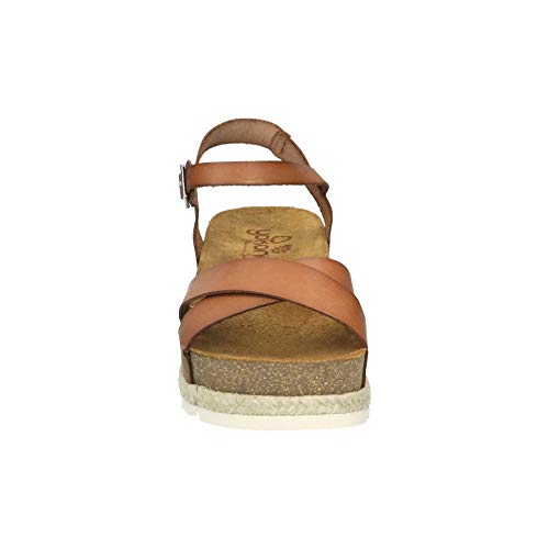YOKONO YAKU-003 VAQUETILLA Sandalia CUÑA BIOS (36 EU, Cuero)