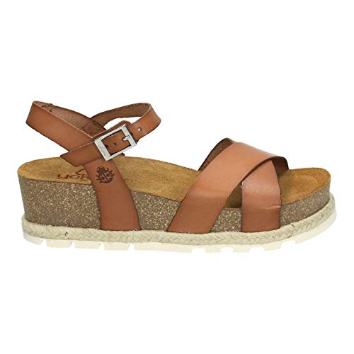 YOKONO YAKU-003 VAQUETILLA Sandalia CUÑA BIOS (36 EU, Cuero)