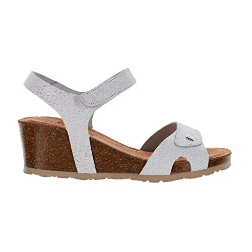 YOKONO,CADIZ-073 VAQUETILLA -CUÑA Blanco Piso BIOS (Blanco, Numeric_36)