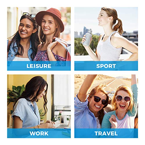 Youecci Zapatillas de Deportivos de Running para Mujer Deportivo de Exterior Interior Gimnasia Ligero Sneakers Fitness Atlético Caminar Zapatos Transpirable Morado 40 EU