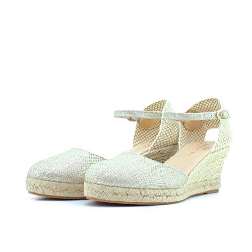 Yute Plataforma Media 5 Cuerdas Textil Cuña Esparto (37)