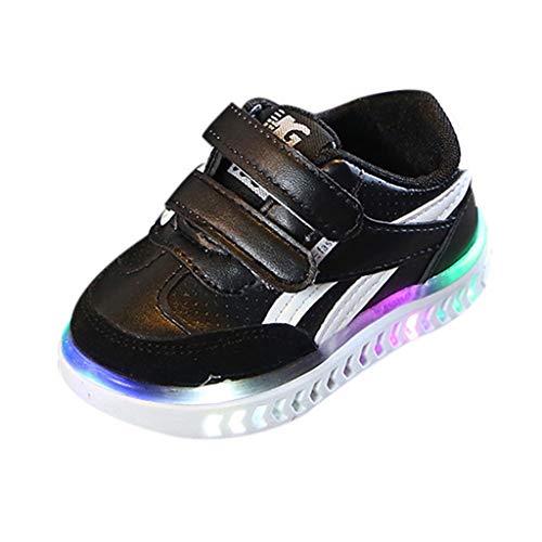 YWLINK Zapatillas De Deporte LED para NiñOs Zapatos Brillantes Zapatos Ligeros,Calzado Deportivo,Calzado Casual,Zapatos De Escalada Al Aire Libre 