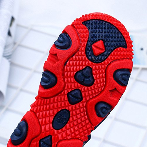 YWLINK Sandalias Deportivas NiñOs Zapatos para NiñOs Punta Cerrada Verano Playa Sandalias Zapatos,Zapatillas Antideslizante Fondo Blando Casuales(Rojo,30EU)