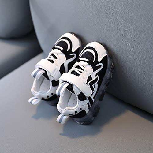 YWLINK Zapatillas De Deporte LED para NiñOs, Zapatos Brillantes, Zapatos Ligeros,Calzado Deportivo,Calzado Casual,Zapatos De Escalada Al Aire Libre