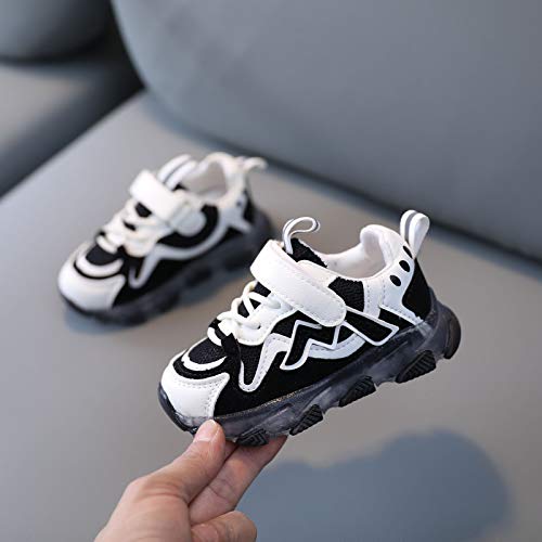 YWLINK Zapatillas De Deporte LED para NiñOs, Zapatos Brillantes, Zapatos Ligeros,Calzado Deportivo,Calzado Casual,Zapatos De Escalada Al Aire Libre