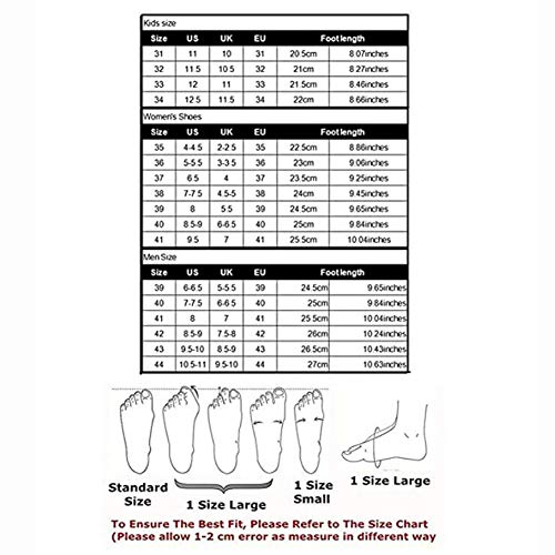 YXX Classic Slide,Zapatillas con Forma De Pez para Hombres, Sandalias De Playa Zapatillas De Playa Resbalón En Jardín Zapatos Mulas,Naranja,25.5cm