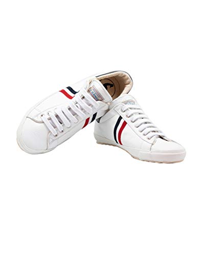 Zapatilla Low Top Piel Blanca