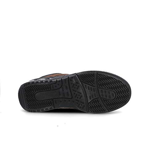 Zapatilla Soft Marron Paredes ECOLóGICO Serraje Velcro - Velcro - Talla 44