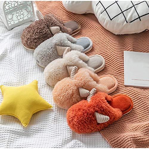 Zapatillas Casa Hombre Mujer Par De Mujeres, Zapatillas Bonitas para El Hogar, Zapatos De Hombre Suaves Y Esponjosos para El Hogar, Calzado De Invierno Informal para Dormitorio Femenino, Calzado