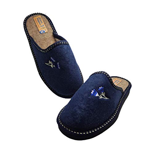 Zapatillas Casa Mujer Mucha CALIDAD Fabricado España Plantilla Anatomica Pantuflas Microfibra Forro Transpirable Slippers Máxima Comodidad Estar por Casa Mujer a DIARIO Originales,37