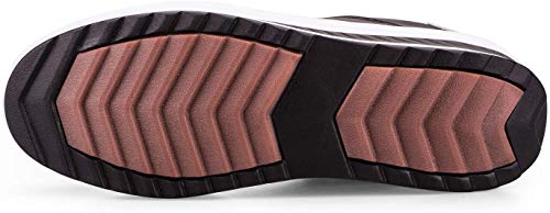 Zapatillas Casual para Mujer Zapatillas de Deporte Gimnasio Zapatos Cuña Cómodos Sneakers para Trotar Compras Negro 37