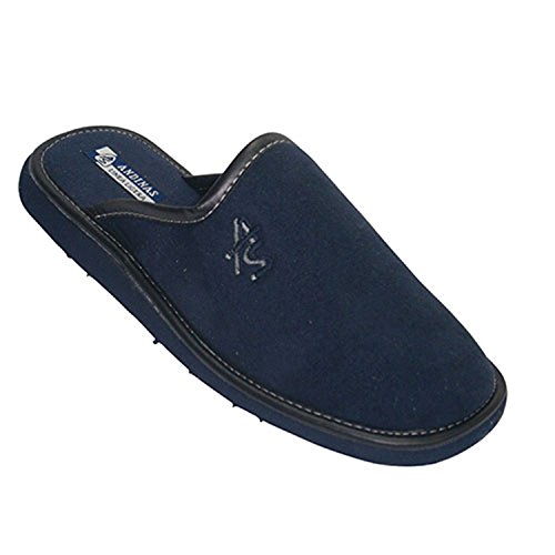 Zapatillas Chanclas Cerradas por la Punta Andinas en Azul Marino Talla 41