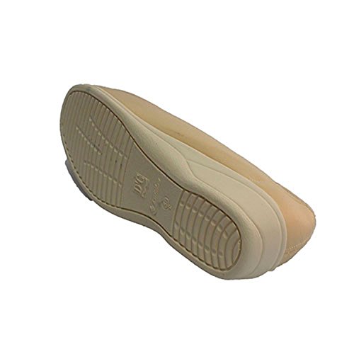 Zapatillas Cordones pies Muy delicados Doctor Cutillas en beig Talla 35