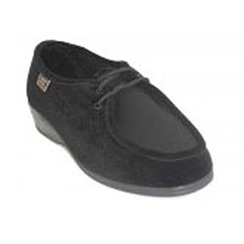 Zapatillas Cordones pies Muy delicados Invierno Doctor Cutillas en Negro Talla 37