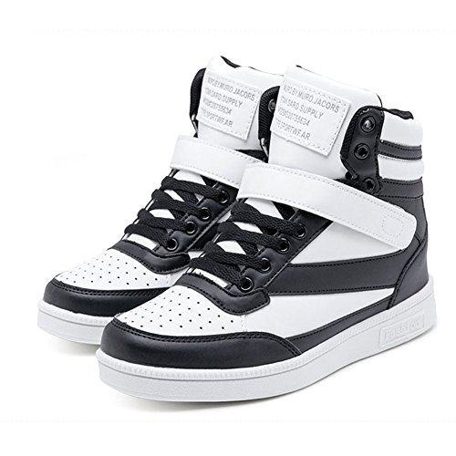 Zapatillas de Cuña Mujer Deportivos Elevador Interior Talón Plataforma 7cm Altas para Tacón Zapatillas de Deporte