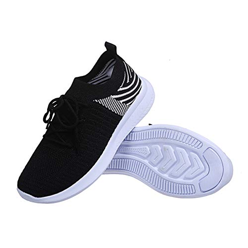Zapatillas de Deportes con Cojines Hombre Mujer Zapatos Deportivos Aire Libre para Correr Calzado Sneakers Running 1228