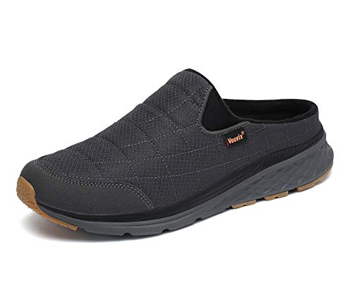 Zapatillas de Estar en Casa Mujer Hombre Invierno Zapatillas de Interior Cálidas Blanditas Antideslizante gris39