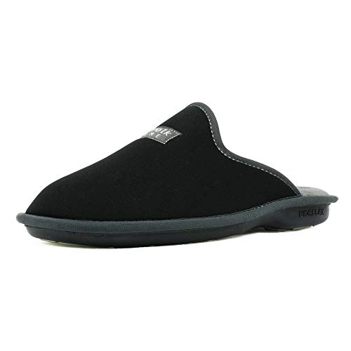 Zapatillas de Estar por casa Hombre/Mujer. Slippers para Verano e Invierno/Pantuflas cómodas, Resistentes, Transpirables y de Interior Suave. Suela de Goma Antideslizante (43 EU, Granate)