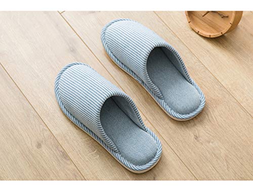 Zapatillas de Estar por casa para Mujer Invierno Pantuflas con Suela Antideslizante Cálidas y Cómodas Gr.34-45 (Azul, Numeric_36)