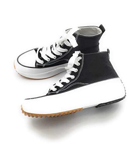 Zapatillas de Lona, Zapatillas con Plataforma Mujer, Zapatillas de Moda. (37 EU, Numeric_37)