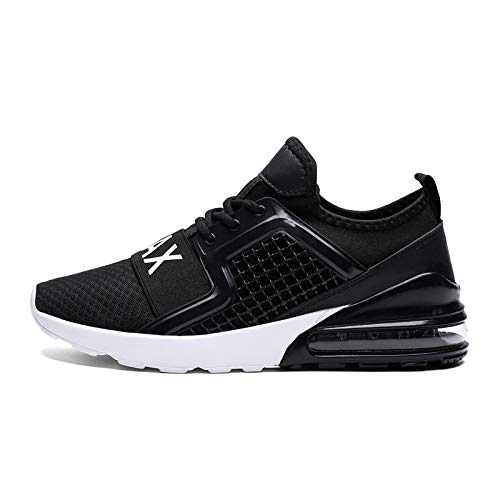 Zapatillas de Running para Hombre Aire Libre y Deporte Transpirables Moda Casual Comodo Zapatos Gimnasio Correr Ligero Sneakers Absorción de Choque Zapatos para Correr vpass