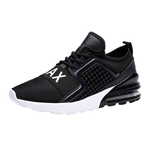 Zapatillas de Running para Hombre Aire Libre y Deporte Transpirables Moda Casual Comodo Zapatos Gimnasio Correr Ligero Sneakers Absorción de Choque Zapatos para Correr vpass