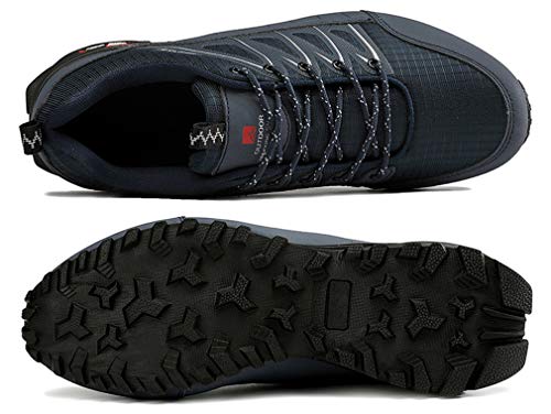 Zapatillas de Trail Running para Hombre Mujer Zapatillas de Deportivos Correr en Asfalto Calzado Aire Libre Zapatos de Senderismo Antideslizante