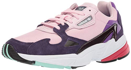 Zapatillas deportivas Falcon de Adidas Originals para mujer, rosa (Rosa transparente/rosa transparente/púrpura leyenda.), 37 EU