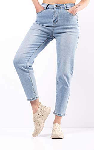 Zapatillas Deportivas para Mujer, Tipo Calcetín, Transpirables, con Brillantes (Beige, Numeric_40)