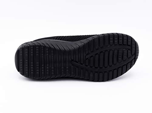 Zapatillas Deportivas para Mujer, Transpirables, para Correr (Negro, Numeric_40)