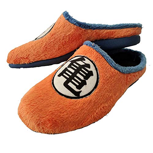 Zapatillas Kanji Kame inspiradas en Dragon Ball cómodas casa Goku (Numeric_40)